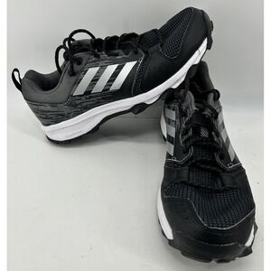 Adidas Galaxy Trail Running Sneakers Black With Gray Men's Size 9